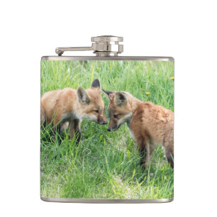 Red Fox Kits Hip Flask
