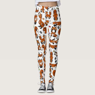 Red Fox Leggings