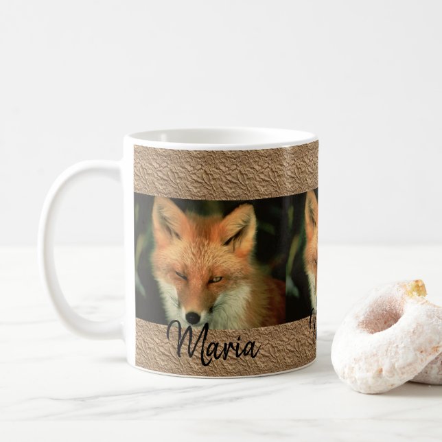 Red Fox Mug (With Donut)