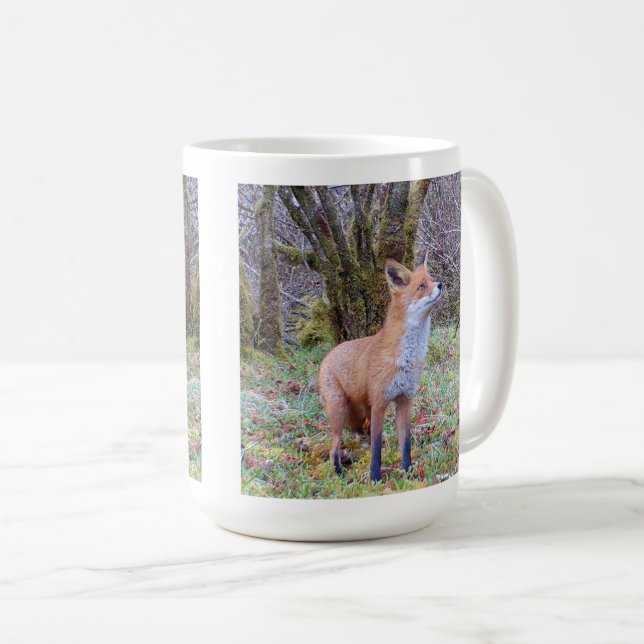 Red Fox Mug (Front Right)