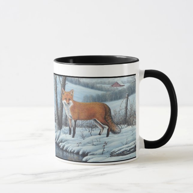 Red Fox Mug (Right)