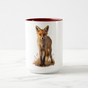 Red Fox Nature Inspired Wildlife Design Mug