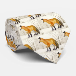 Red Fox Neck Tie