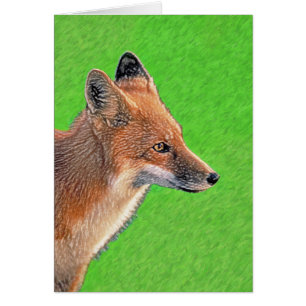Red Fox Painting - Original Wildlife Art