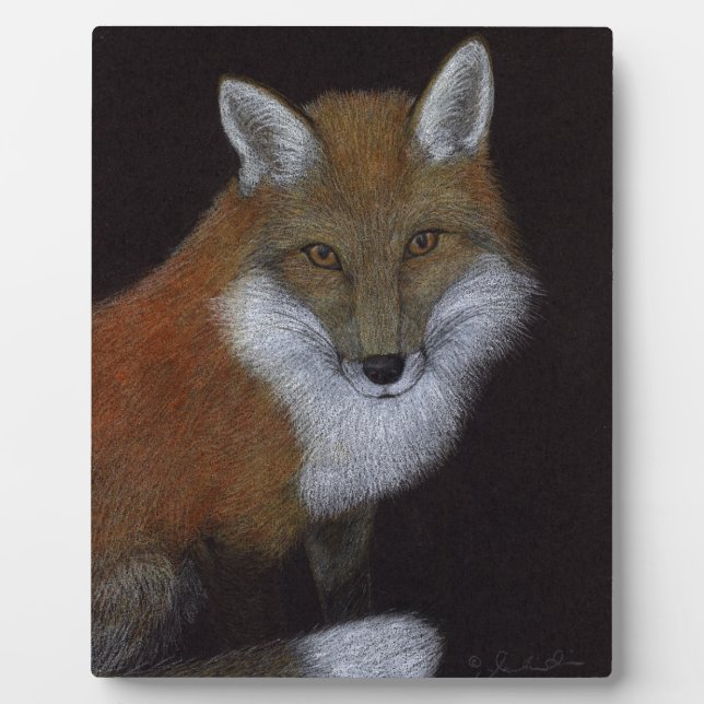 Red Fox Plaque (Front)