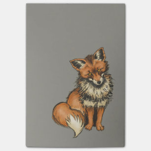 Red Fox Post-it Notes