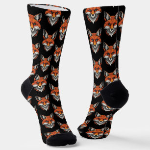 Red fox socks