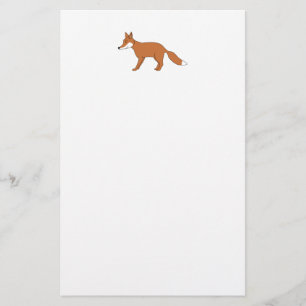 Red Fox. Stationery