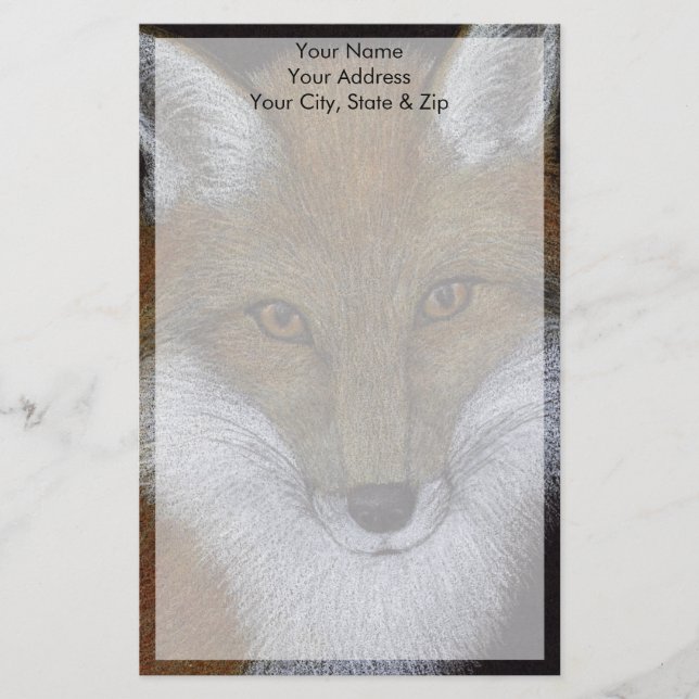 Red Fox Stationery (Front)
