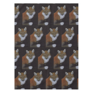 Red Fox Tablecloth