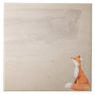 Red fox tile