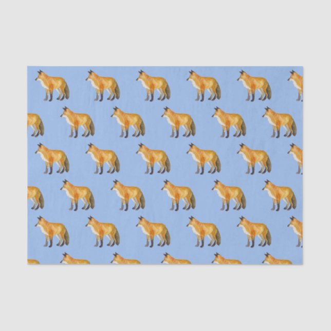 Red Fox Tissue Paper (Front)