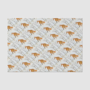 Red Fox Tissue Paper