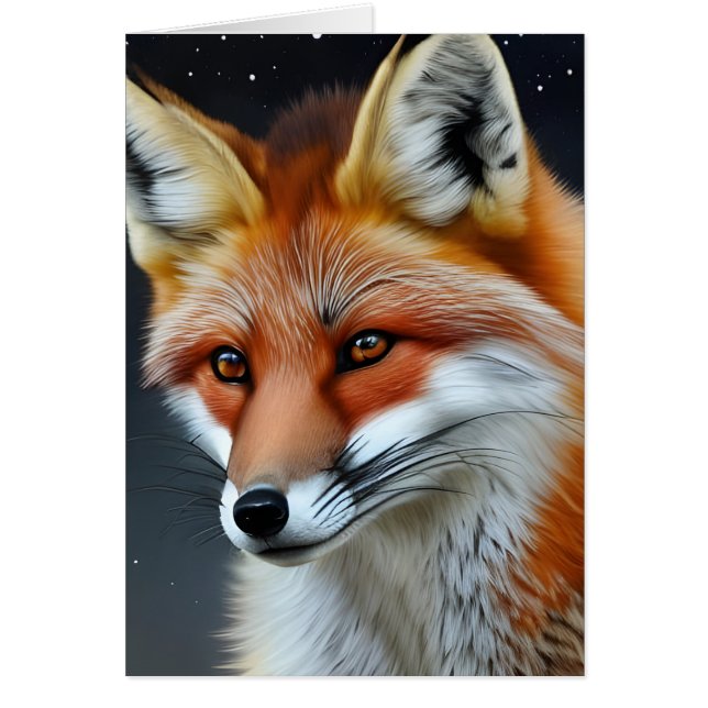 Red Fox Toutes les occasions Carte de voeux (Devant)