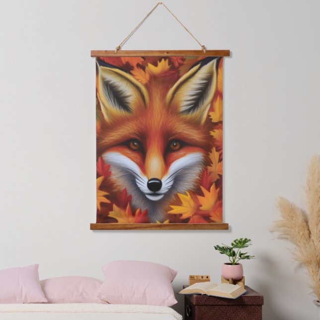 Red Fox Wall Tapestry (Bedroom)