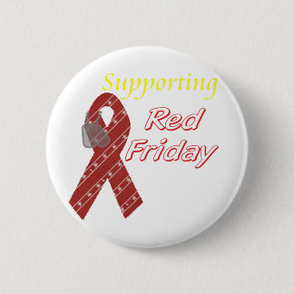 Red Friday 2 Inch Round Button