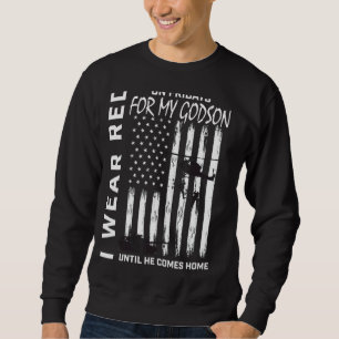 Red Friday Military Remember Everyone Deployed God Sweatshirt