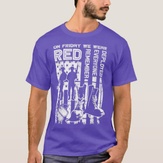 Red Friday Military Shirt On Friday We Wear Red Ve