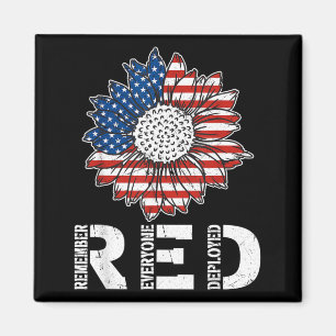 RED Friday Remember Everyone Deployed RED Magnet