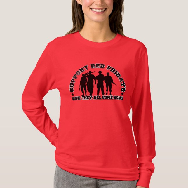 Red Fridays T-Shirt (Front)