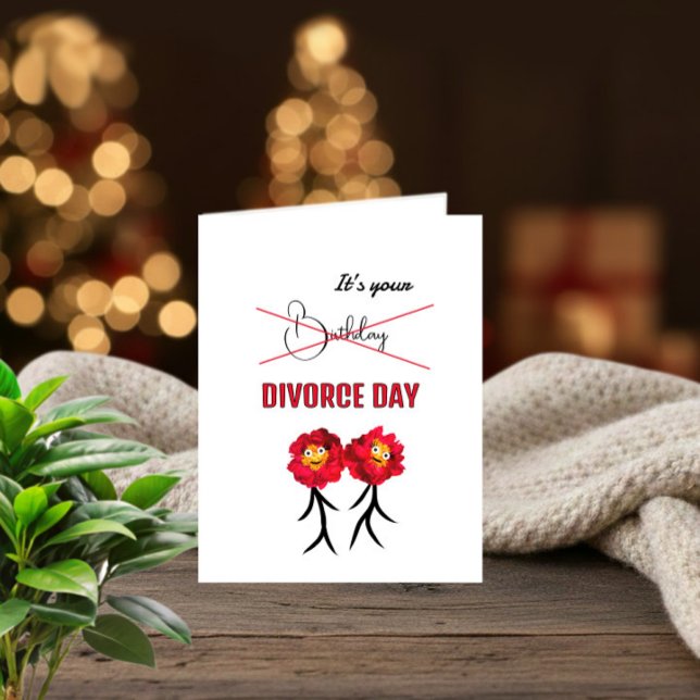 Red funny peonies Birthday card (Creator Uploaded)