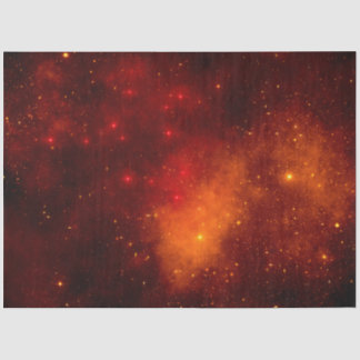 Red Galaxy Series Design 2 Tissue Paper