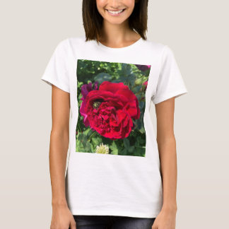 Red garden rose and bug T-Shirt