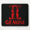 Red Gemini Horoscope Symbol