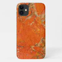 Red Gemstone Stone Texture iPhone 11 Case