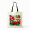Red Geraniums Tote A Great Garden Gift