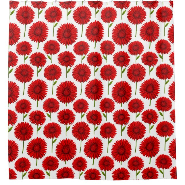 Red Gerbera Daisy Bouquet (Front)
