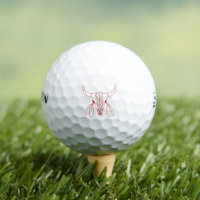Red Ghost Dance Buffalo Srixon golf balls 12 pk