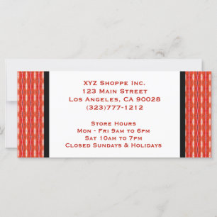 red gift certificate
