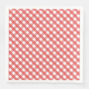 Red Gingham Napkin