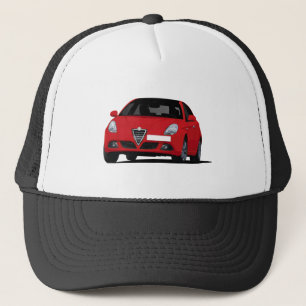 Red Giulietta Trucker Hat