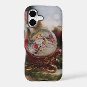 Red Glass Snow Ball iphone case