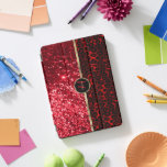Red Glitter and Leopard Skin iPad Pro Cover<br><div class="desc">Red Glitter and Leopard Skin Pattern iPad Cover ready for you to personalize. ⭐This Product is 100% Customizable. *****Click on CUSTOMIZE BUTTON to add, delete, move, resize, changed around, rotate, etc... any of the graphics or text or use the fill in boxes. ⭐99% of my designs in my store are...</div>