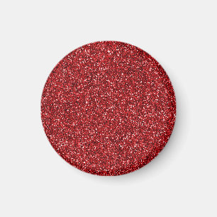 Red Glitter Glitz       Magnet