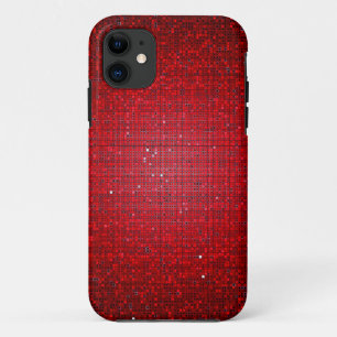 Red Glitter iPhone 5 Mate Barely There™ Case