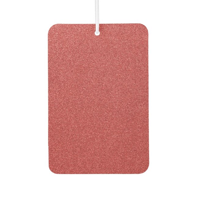 Red Glitter, Sparkle, Glitter Background Air Freshener (Front)