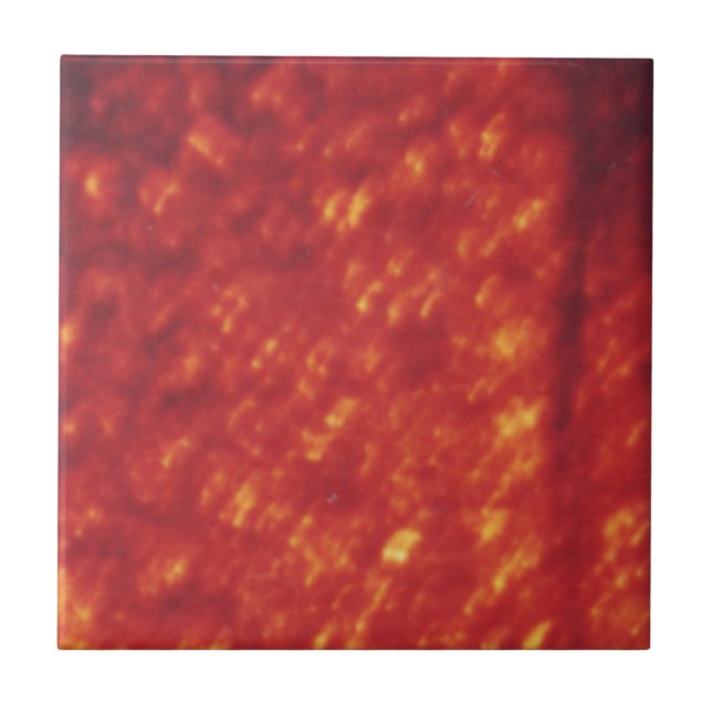 Red glittery lava texture tile (Front)