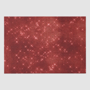 Red Glitzy Chic Glam Sparkle Tissue Paper