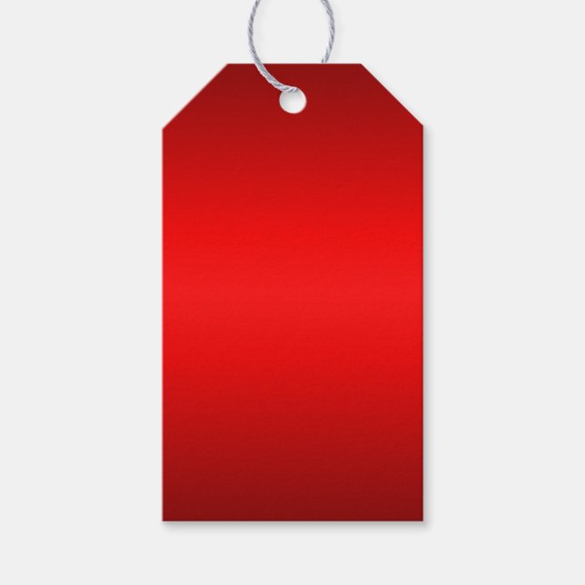 Red Glow Gift Tags (Front)