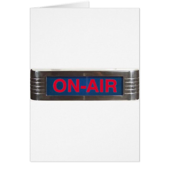 Red Glow On-Air Light (Front)