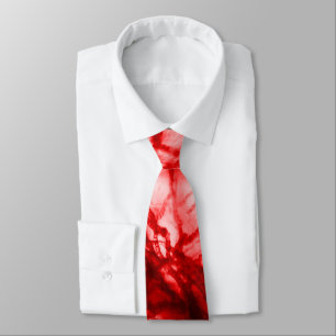 Red Gnarled Mould Tie