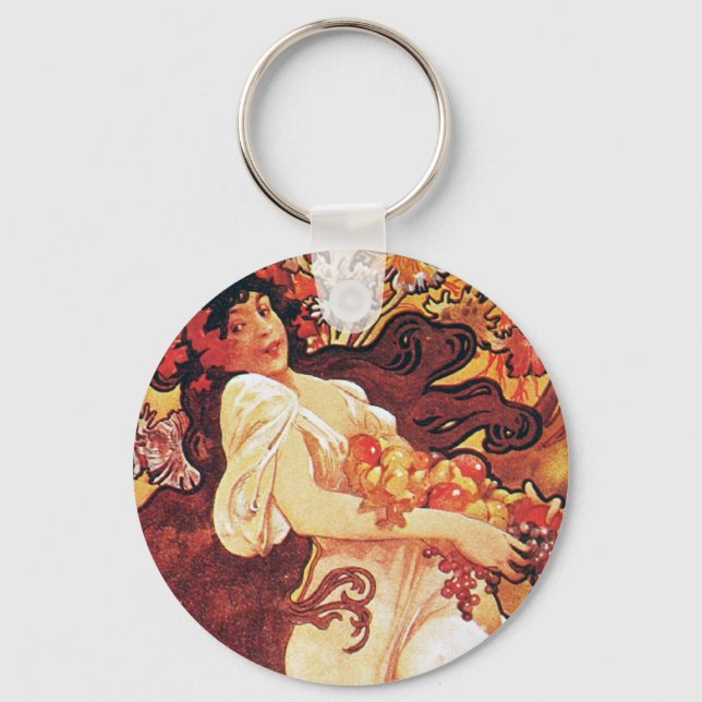 Red Goddess Keychain (Front)