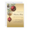 Red gold baubles greenery Christmas Party