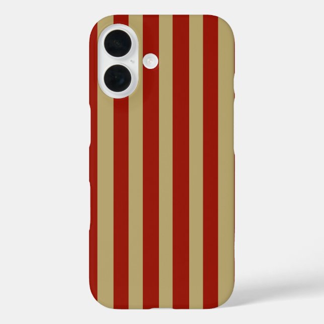 Red Gold Case-Mate iPhone Case (Back)