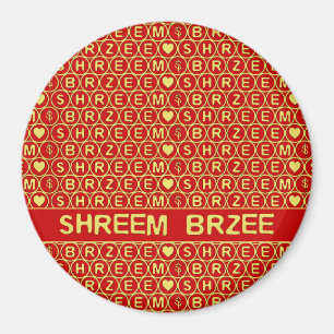 Red Gold Chant Shreem Brzee attract wealth Magnet