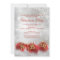 Red & Gold Holly Baubles Christmas Party Invite